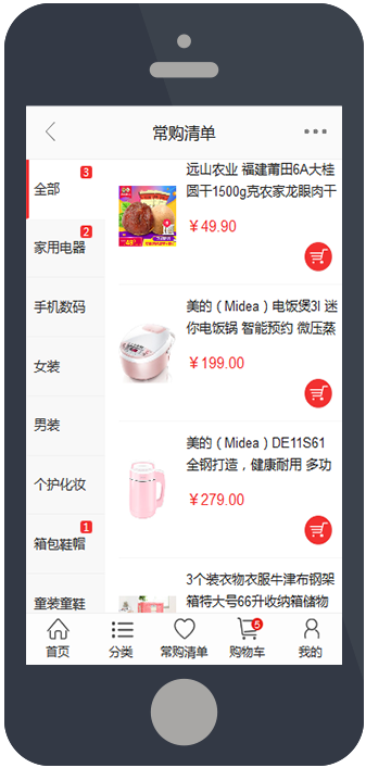 常购清单